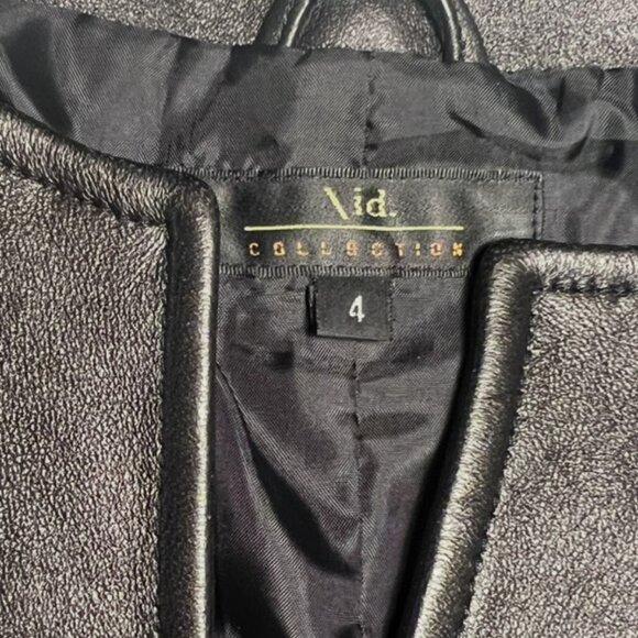 ID. Collection leather jacket size 4 - Picture 5 of 6